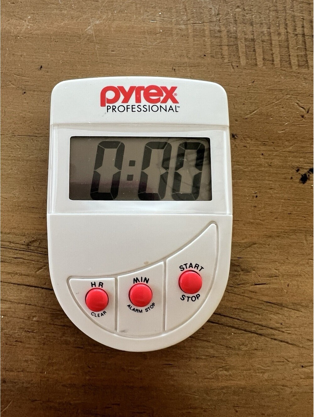 Vintage PYREX Timer Clock Alarm Fridge Magnet